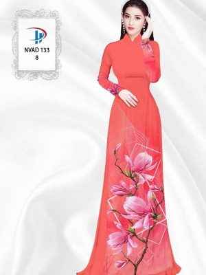 Vải Áo Dài Hoa In 3D AD NVAD133 34